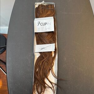 7 Clip-In Body Wave Hair Extension - Brown